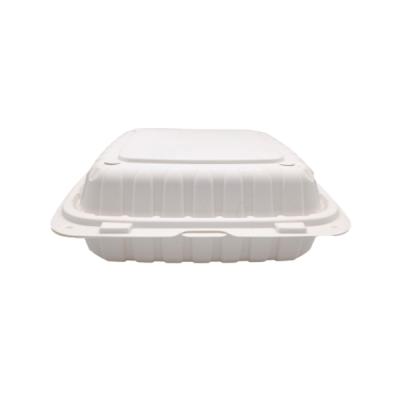 Eco 8x8 White Clamshell Containers - 200/case