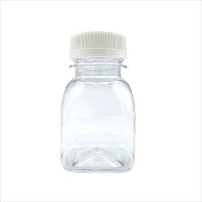 4 oz Square PET Bottle
